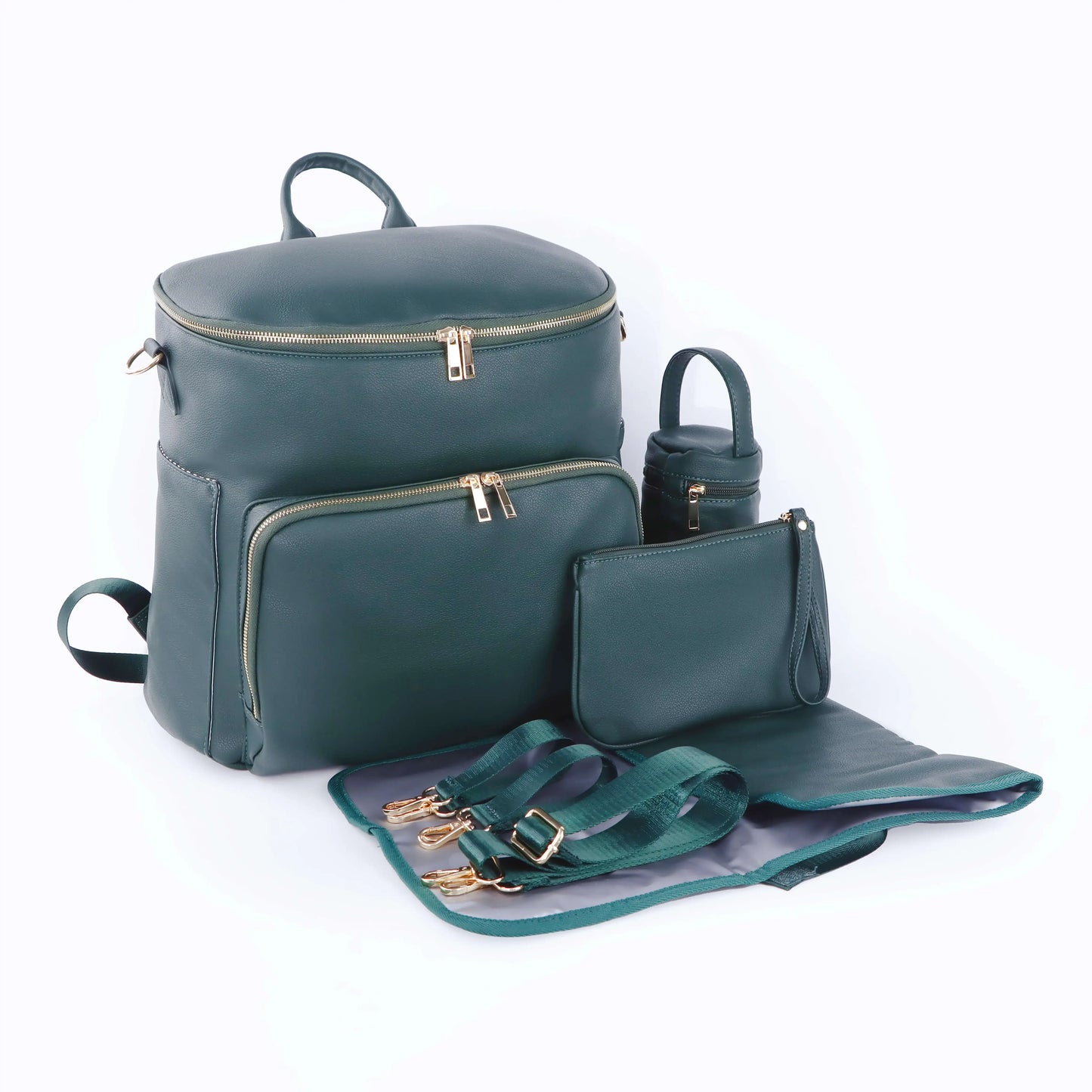 Jasper & Juniper Sophisticated Parent Bag Jasper Cognac