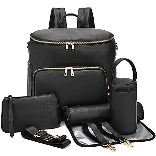 Jasper & Juniper Sophisticated Parent Bag Jasper Cognac